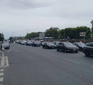 Manifestation des taxis 24/05/2025